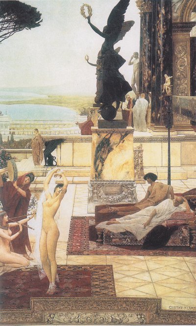 Theater in Taormina by Gustav Klimt